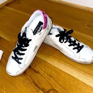 Women’s Golden Goose Superstar sneakers size 37 .